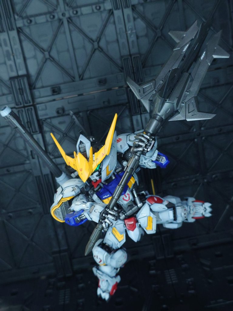 関節の可動もしっかりしていてMGSD素晴らしい!ゼロカス、エアリアルも欲しいなぁ