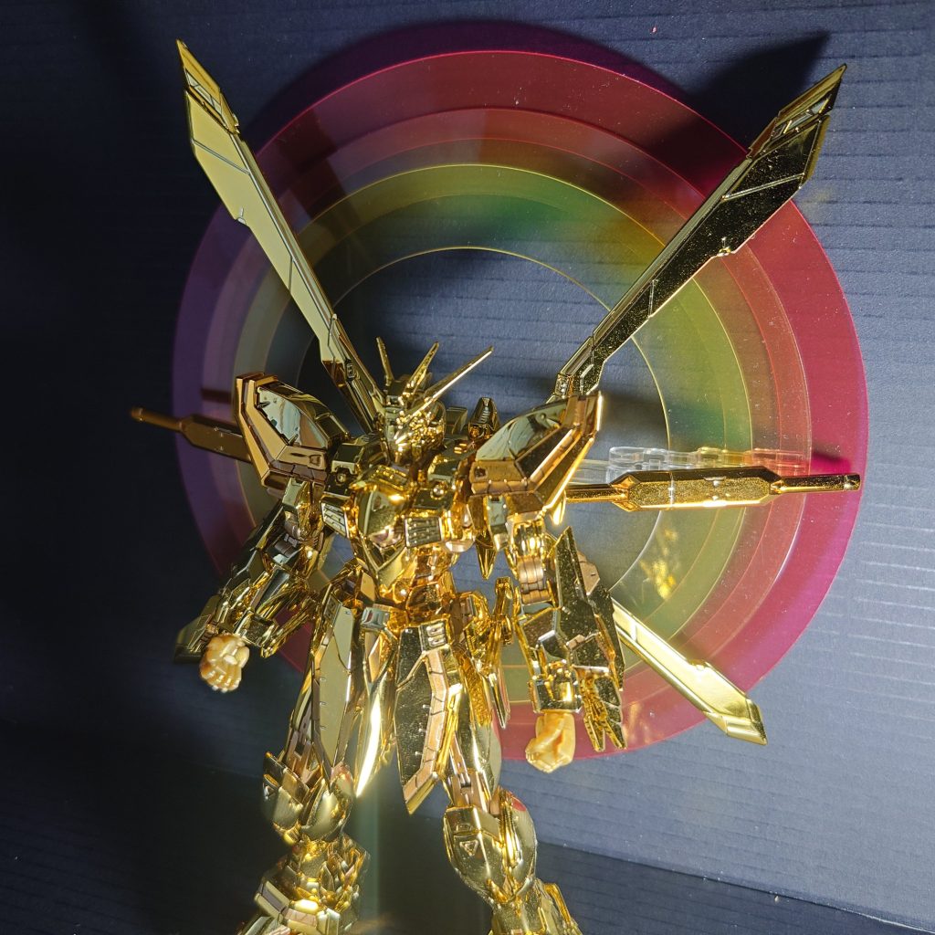 RG ガンダムベース限定 ゴッドガンダム ハイパーモード (部分塗装)–4枚目/制作者:xyz