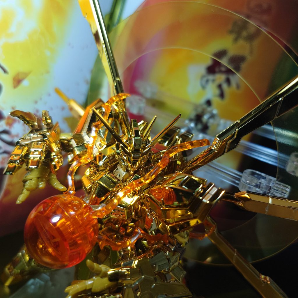 RG ガンダムベース限定 ゴッドガンダム ハイパーモード (部分塗装)–6枚目/制作者:xyz