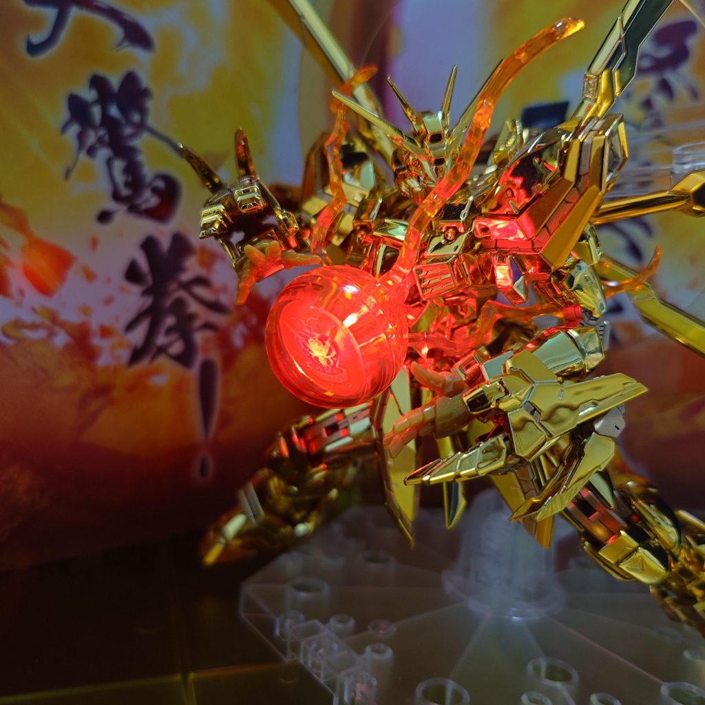 RG ガンダムベース限定 ゴッドガンダム ハイパーモード (部分塗装)–7枚目/制作者:xyz