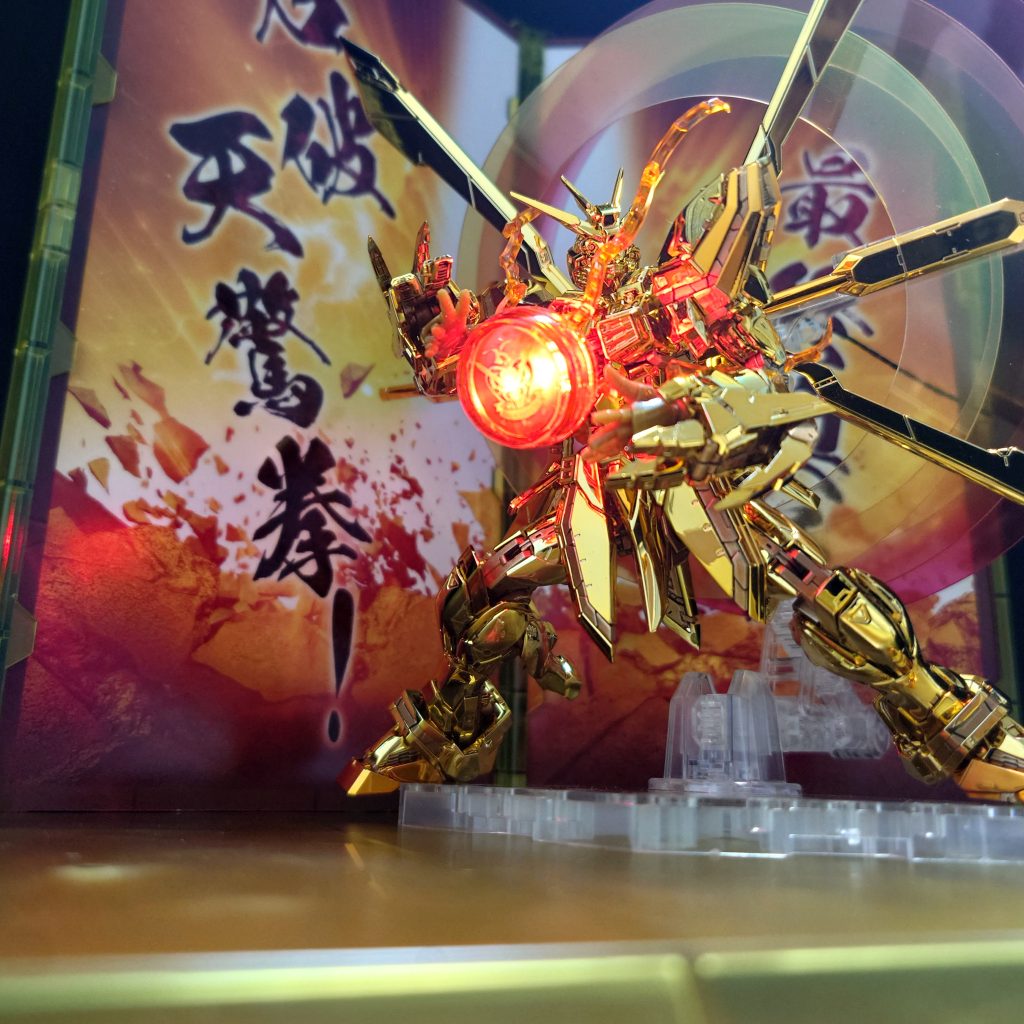 RG ガンダムベース限定 ゴッドガンダム ハイパーモード (部分塗装)–8枚目/制作者:xyz