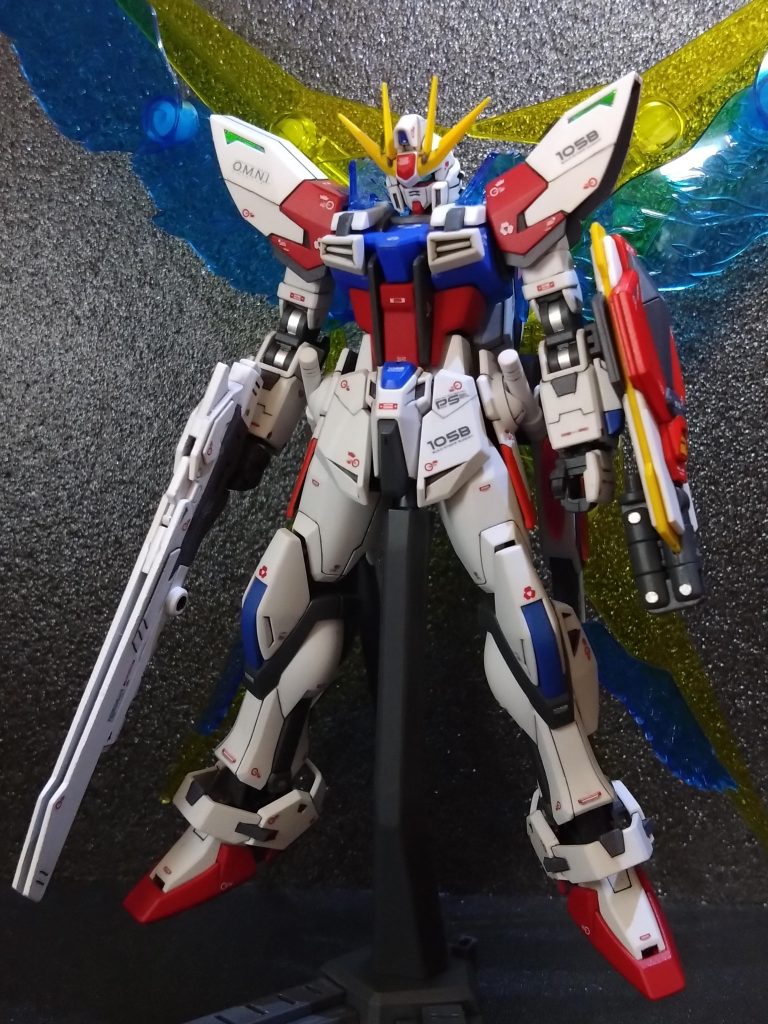 スタービルドストライクガンダム +プラフスキーウイング + プラフスキーパワーゲート