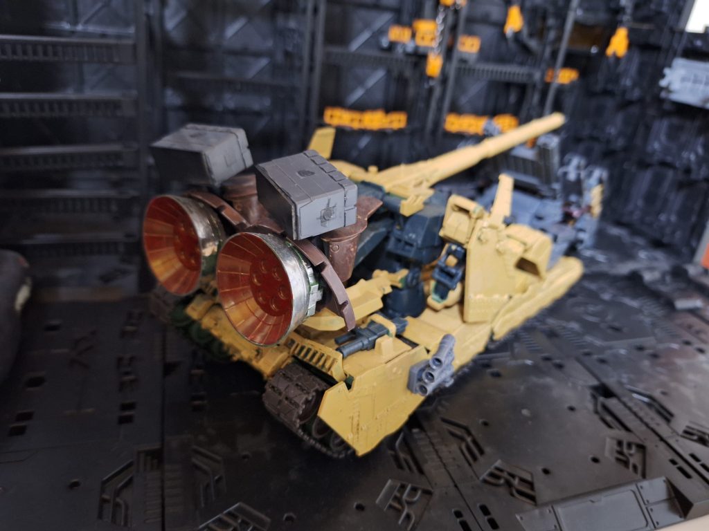 強襲型ヒルドルブ強襲用ユニット装備だす😠–3枚目/制作者：undershrine