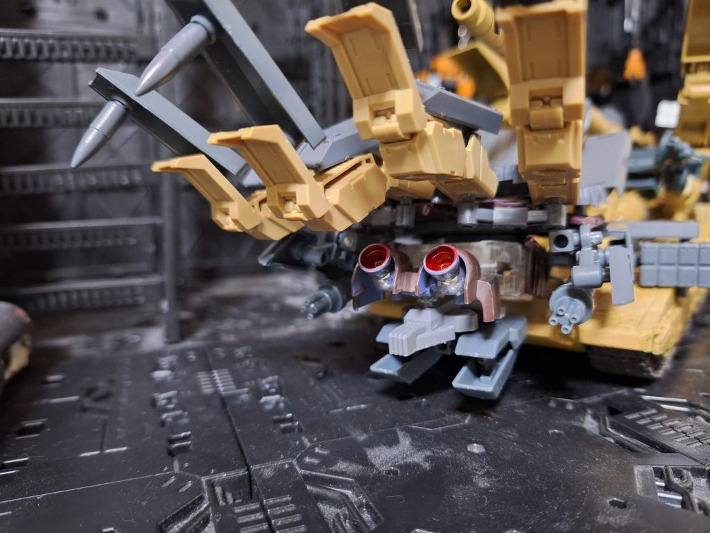 強襲用ユニット内部です。