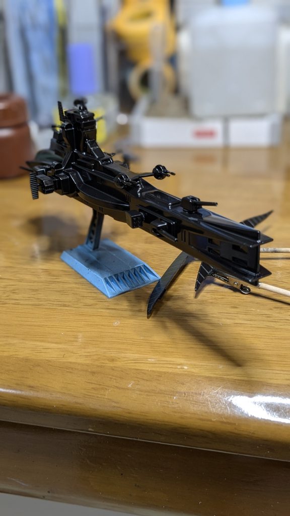 黒立ち上げです