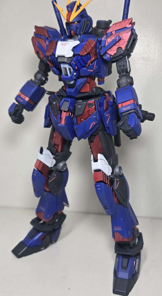 NT-DへとつながるEXAMシステムとサイコフレームの連動試験機体…的な妄想です。