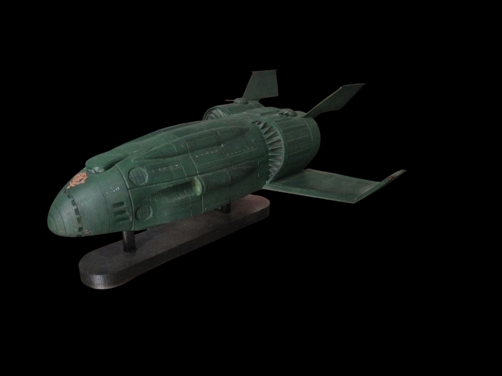 台座も自作です