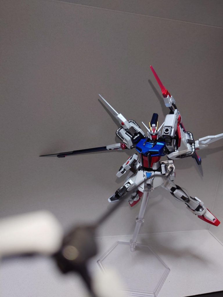 無くしたマスクは次のフリーダム塗装する時に塗ります。うわ〜ん