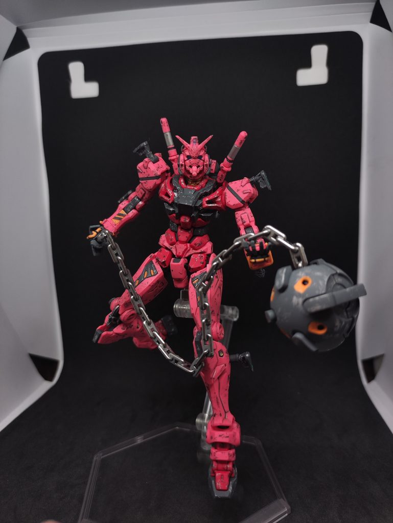 ＨＧ赤いガンダム–2枚目/制作者：@teddedvirukisu