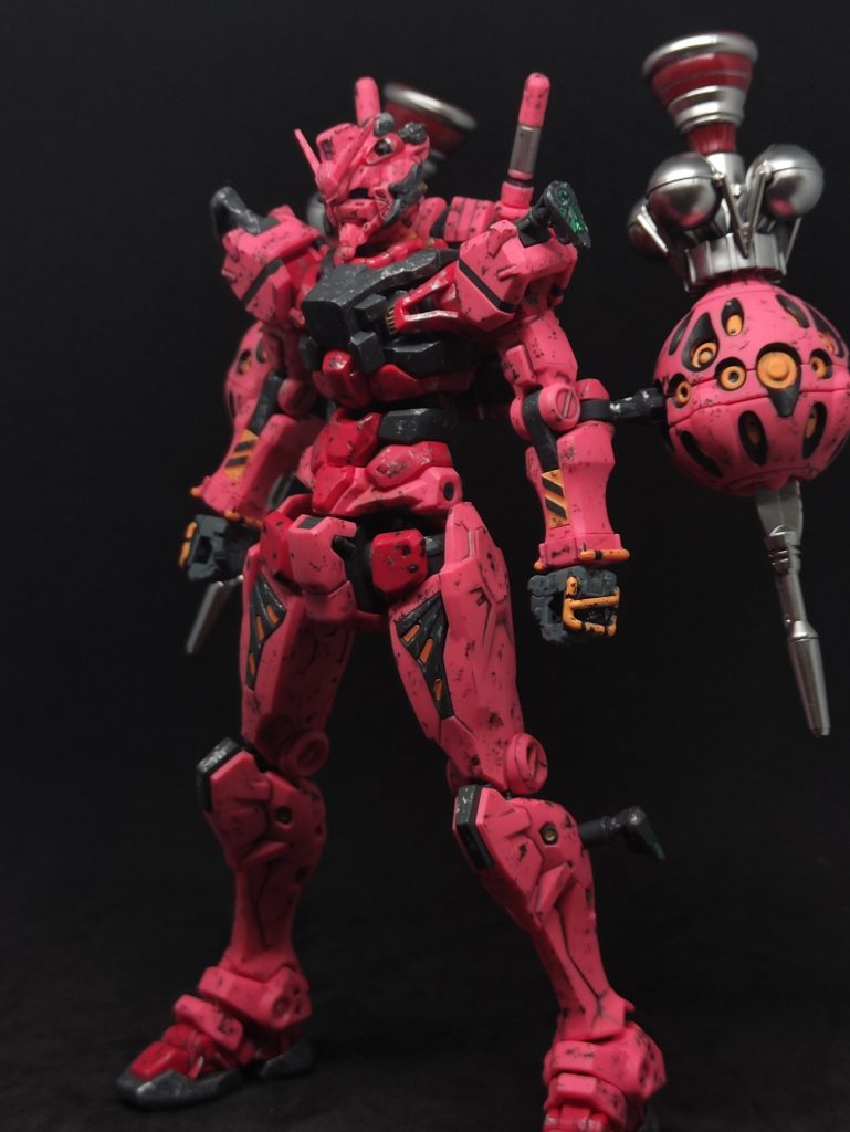 ＨＧ赤いガンダム–4枚目/制作者：@teddedvirukisu