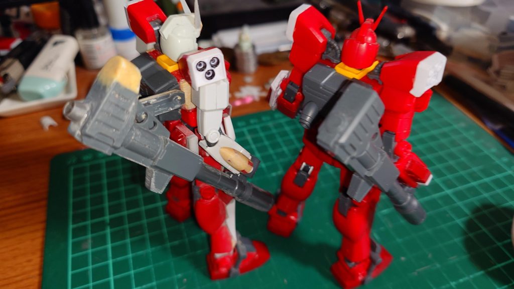 レッドウォーリア　(パーフェクトガンダム3)–4枚目/制作者：NORIEVO7.5