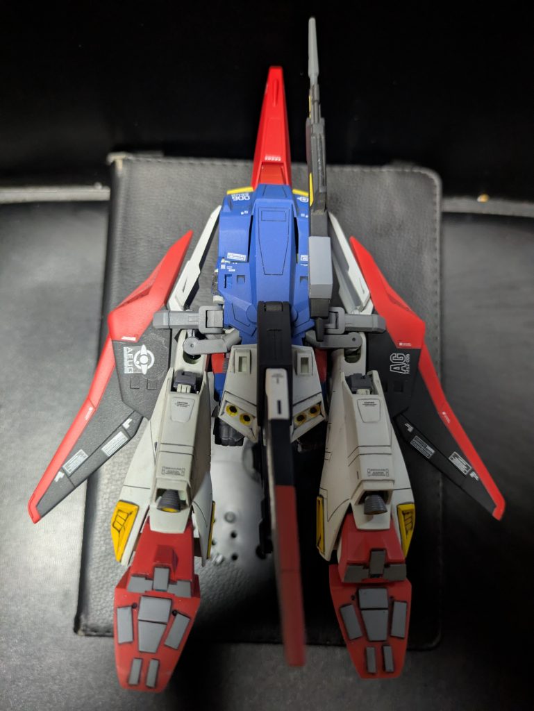 簡易的に足裏とバーニア付けてみました。