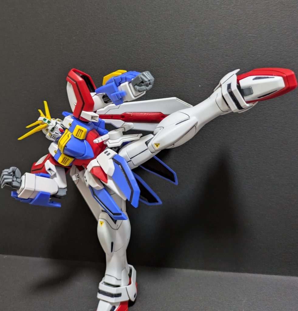 HGもよく動いてカッコイイです✨️でも余計にRG欲しくなった😭