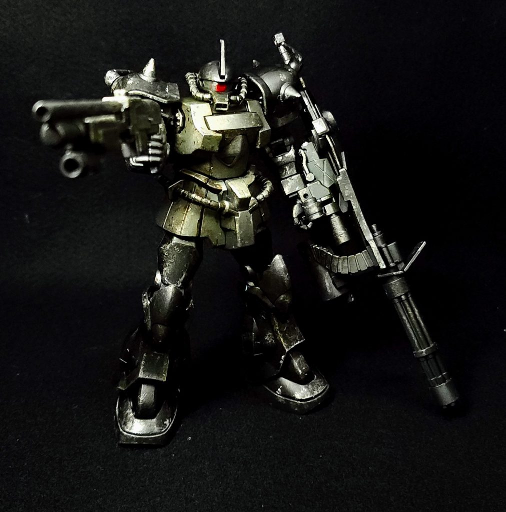 グフカスタム 白兵戦特化仕様–3枚目/制作者：塗装狂主任