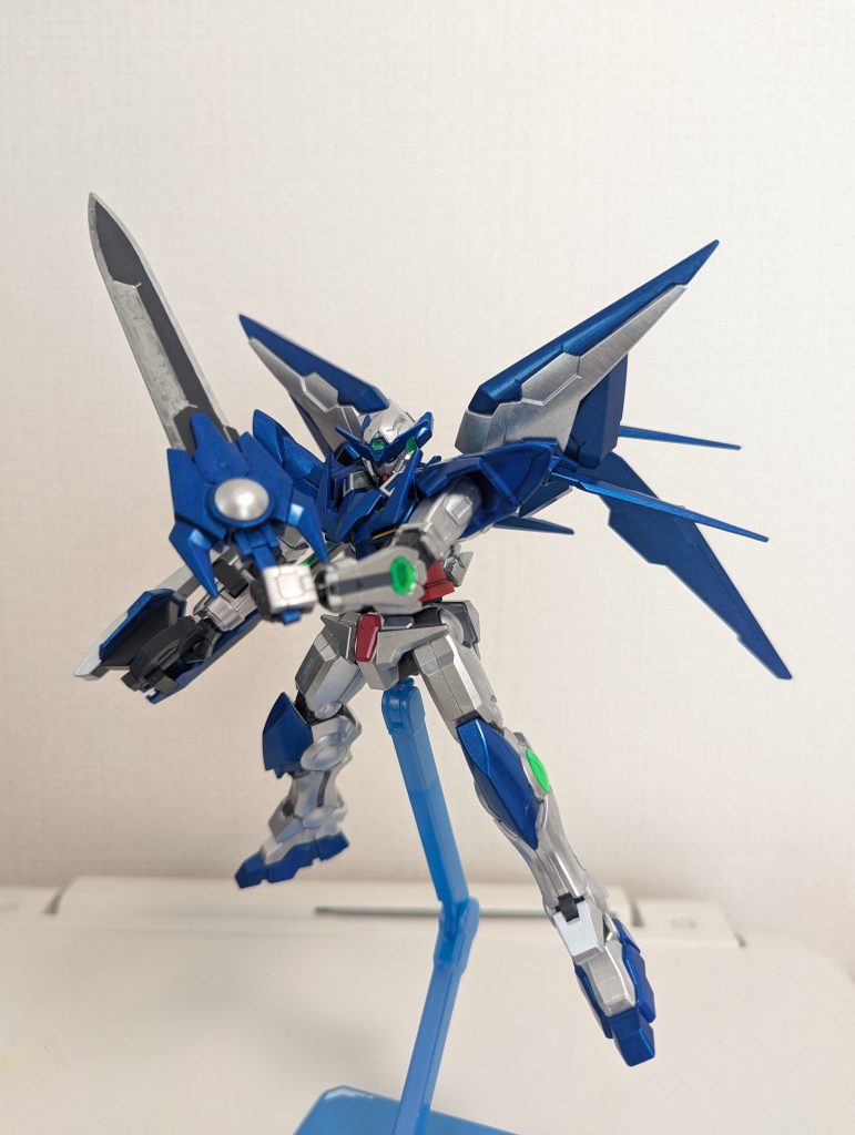 ん〜アメイジングGNブレイドのメッキシルバーのムラがひどい、、、