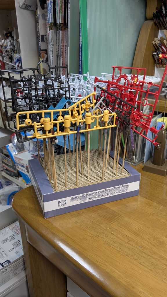 塗装前ランナーのまま