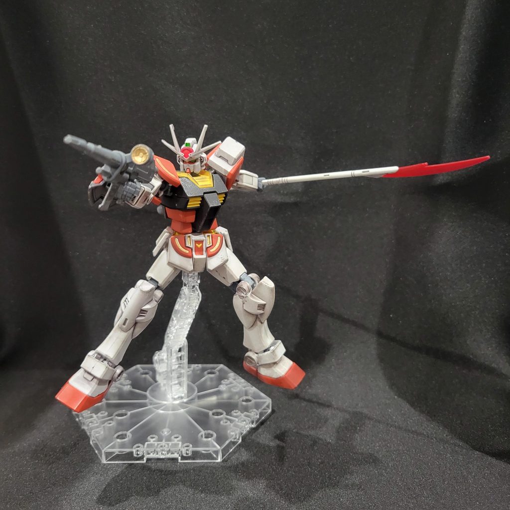 ライフルのカメラは金にしてとの要望だったので塗りました