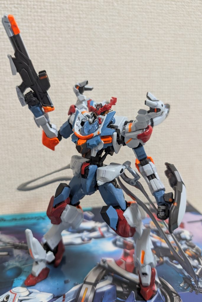 一応、武器も塗装してます(シールドは気持ち程度ですがw)。