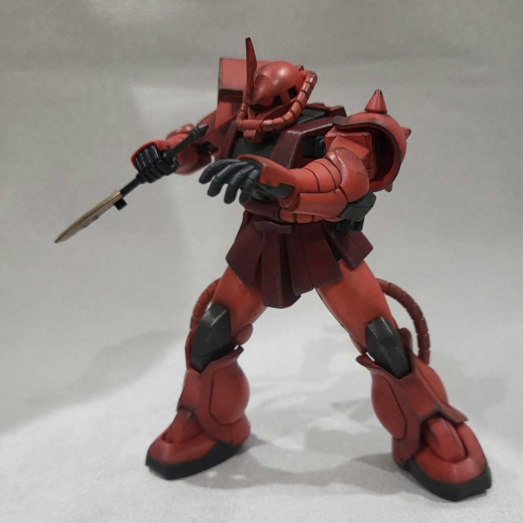 ウェザリング途中でラーガンダムのナギナタ折られたり、シャアザクのパーツ無くされたりしました、無事見付けましたが子供は直ぐに壊すし失くす、それはなぜだ!