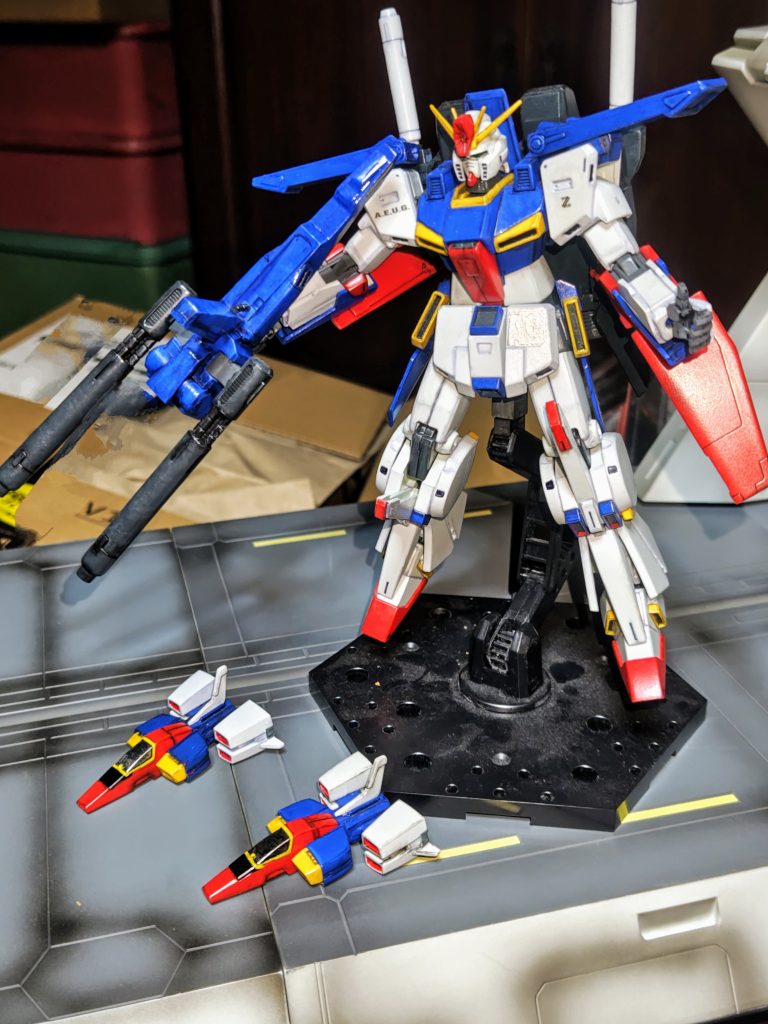 ですので、コアファイターが2機あります😄