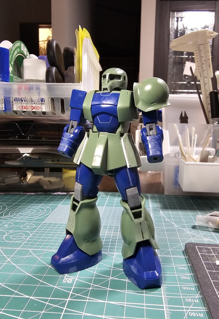 とりあえず加工後。まだまだ自分の理想には遠いですが息子は満足するだろうからこれでいきます笑