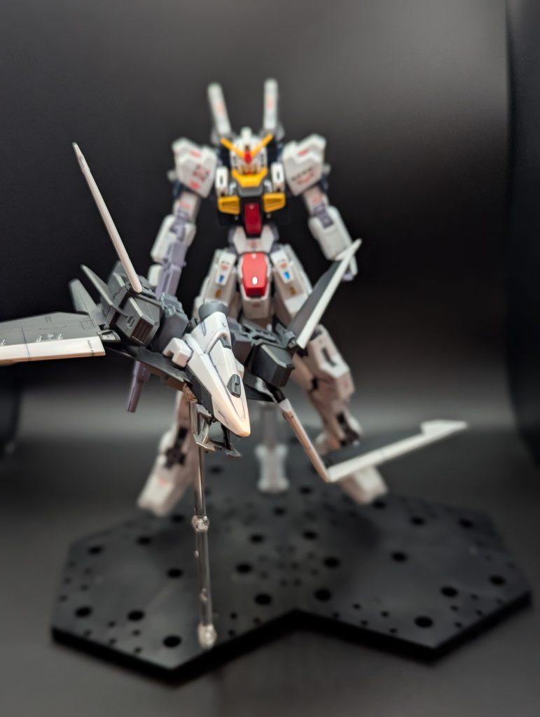 腕も外して軽装モード！サポートメカのエクフライヤーで機動力アップ！