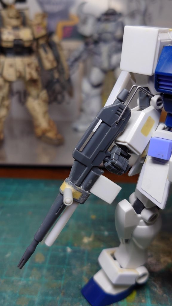 ビームライフルにグレネード追加。