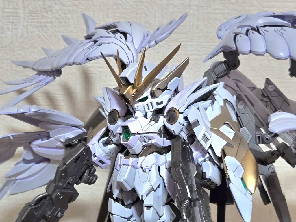 ウイングガンダムスノーホワイト–5枚目/制作者：さくてつ໒꒱