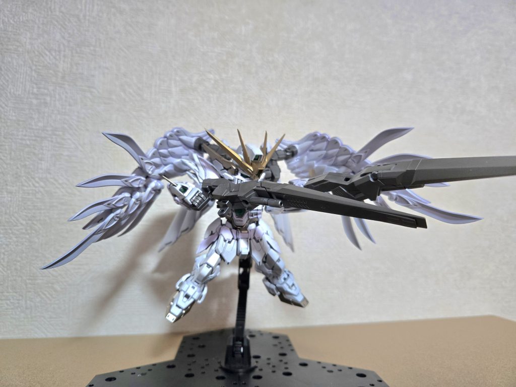 ウイングガンダムスノーホワイト–4枚目/制作者：さくてつ໒꒱