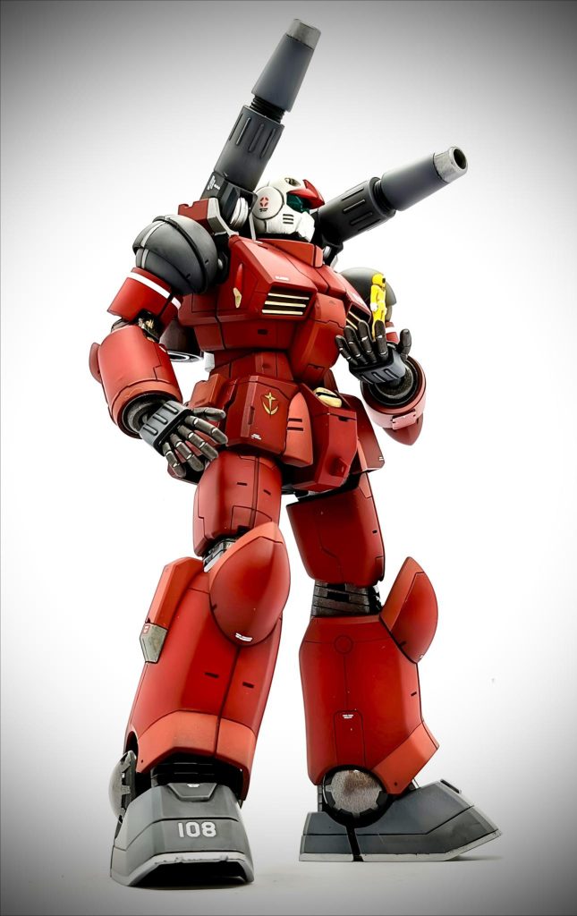 二の腕も太くして、少しマッチョに。