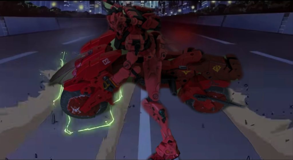 金田のバイク風スライディング。シュウジにライダースキルがあったらなー。