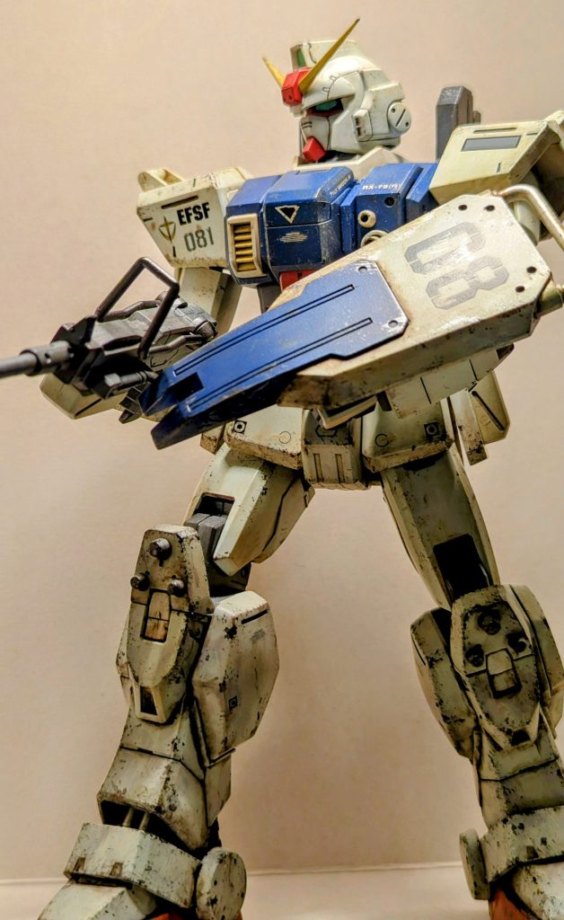 ーーーっ！？　なんっ…だとっ！　戦いの最中に！？と思ったのが30年近く前…時の流れは残酷です…それはともかく、フォローしている方々のウェザリングが素晴らしすぎるので、過去作でウェザリングの練習をしてみました。ベースは、全塗装/無改造品です。