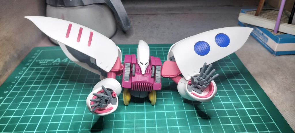 いつも仮組して迷走ですね。