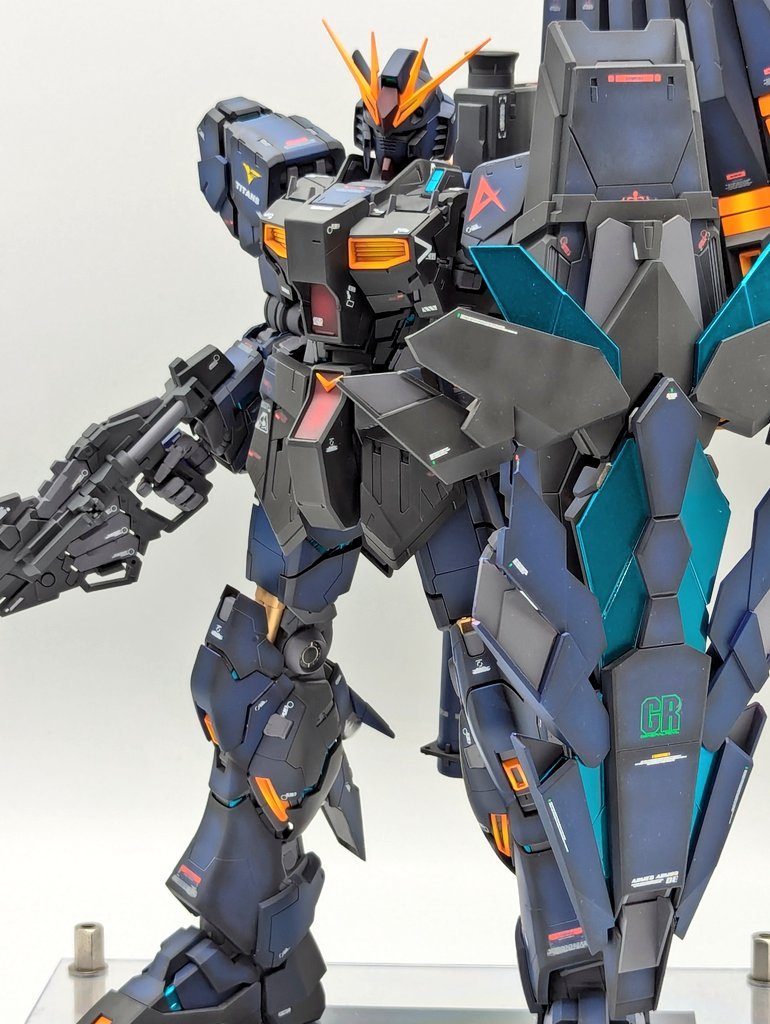 νガンダム アームドアーマーDE装備 ティターンズVer–2枚目/制作者：ばじーな