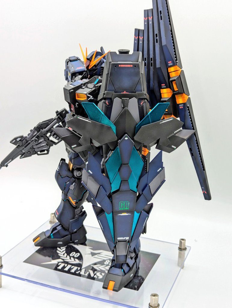 νガンダム アームドアーマーDE装備 ティターンズVer–6枚目/制作者：ばじーな