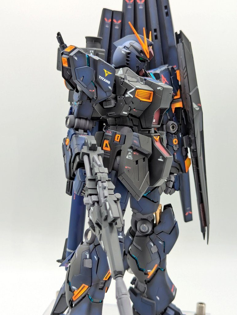 νガンダム アームドアーマーDE装備 ティターンズVer–4枚目/制作者：ばじーな