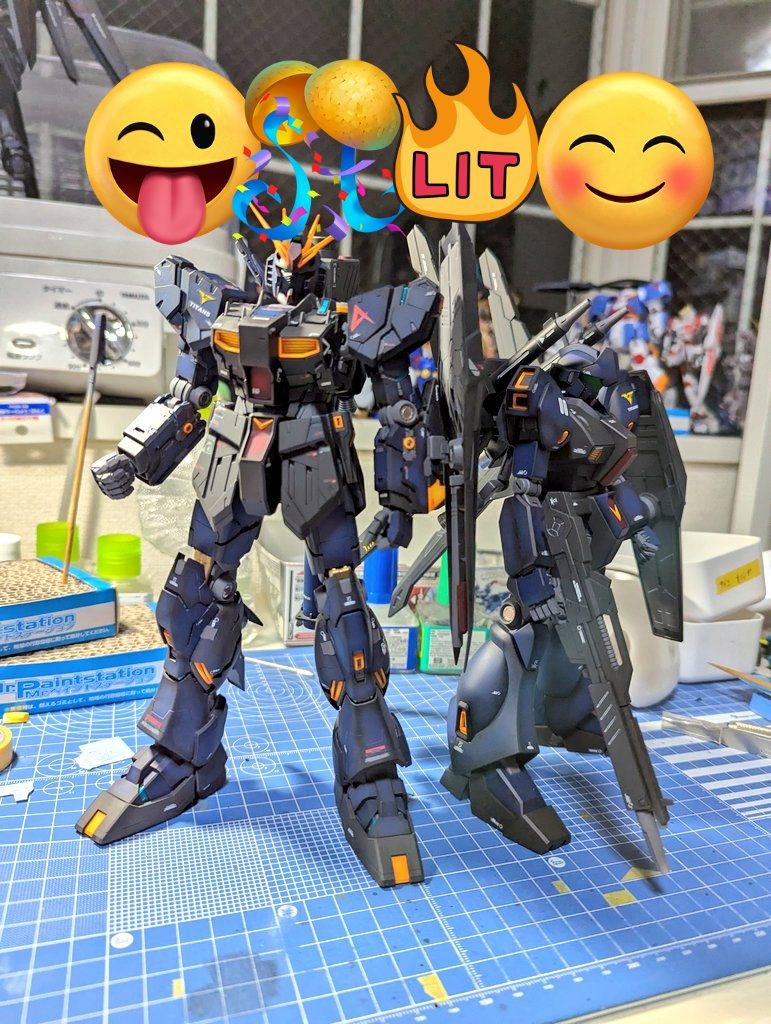 νガンダム アームドアーマーDE装備 ティターンズVer–9枚目/制作者：ばじーな