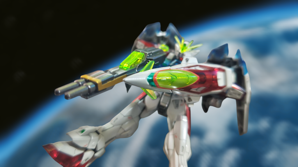 HGウイングゼロ_ソリッドクリア