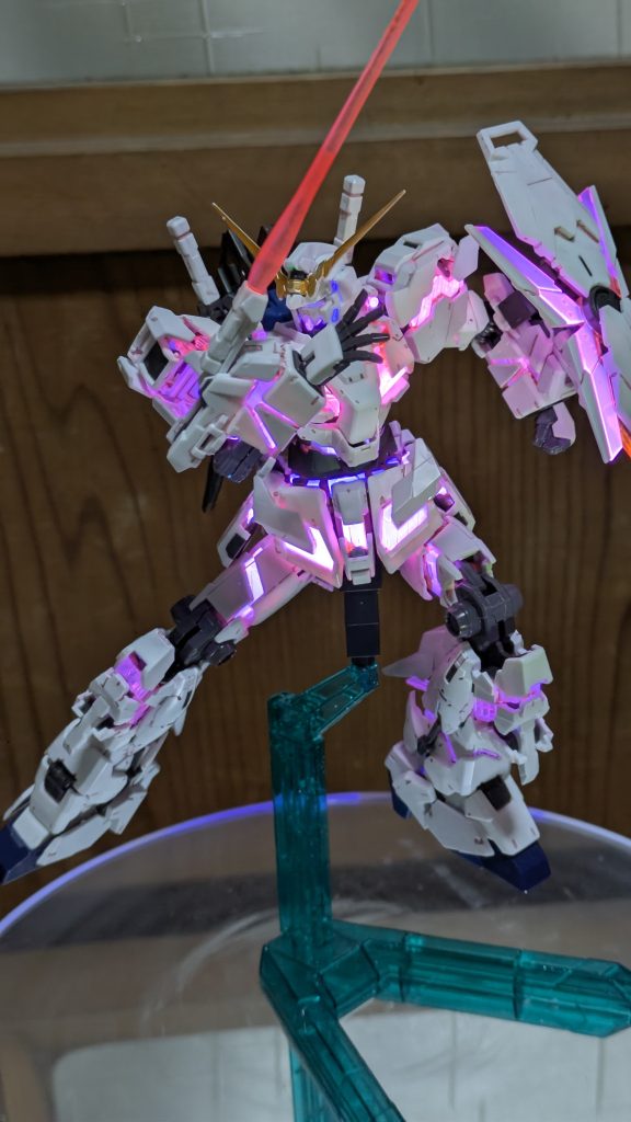 素組のユニコーンガンダム–2枚目/制作者:Mio ガンプラ会