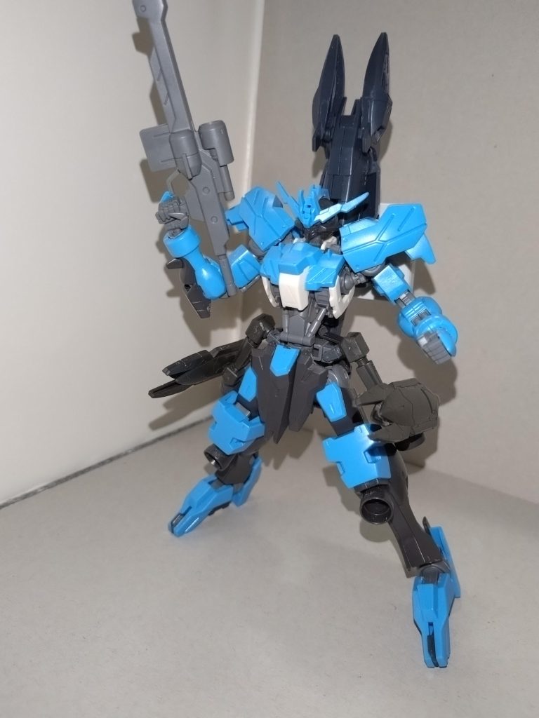 MMI-M2201　ラドン2レールガンMS形態専用のレールガン。ラドンとはギリシアローマ神話に登場する、ゼウス/ジュピターに仕えた多頭竜。つくし「(Pastel*pallettesの白鷺)千聖パイセンが、バルバトスブレイクをバルバトスフリーダムブレイクに改造したときに、こっちのクスィフィアスを明け渡したから、交換でいただいたんだ」ましろ「ええ人やさ〜」