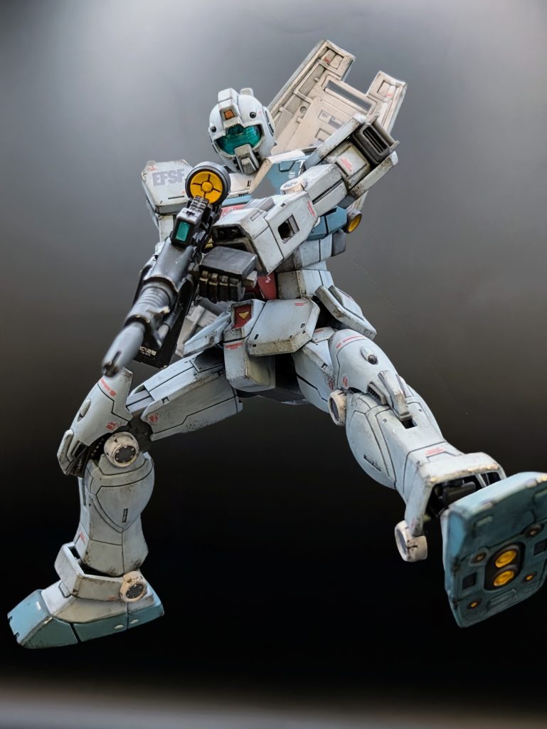 6.HG GM スレッガー・ロウ機劇中の無念をここで晴らす❗️