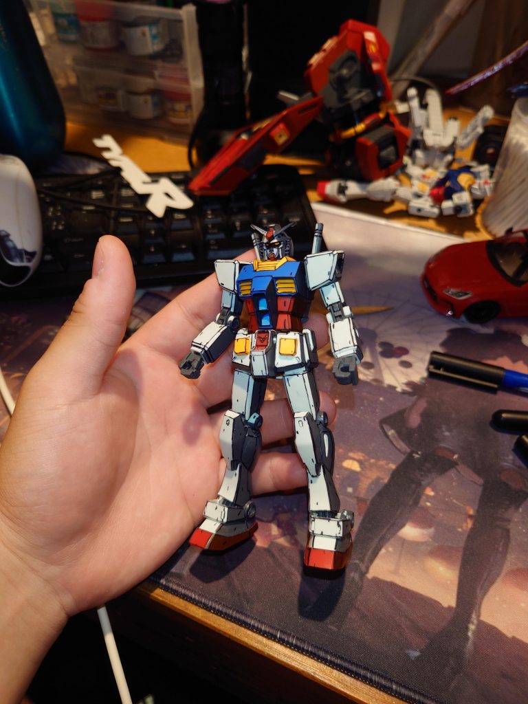 アニメ塗装ってやはり顔が難しいですよね…