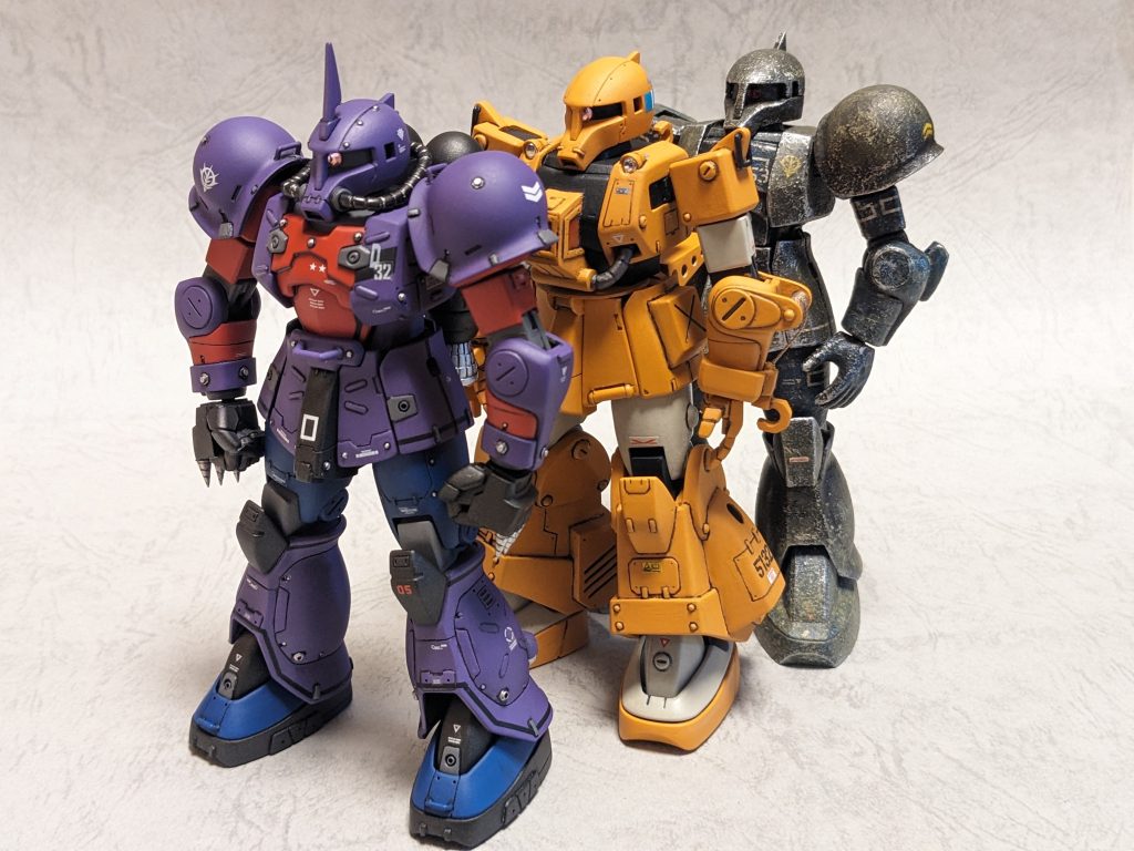 希少完成品 RG 1/144MSV MS-05Q ザクノリスパッカード少佐専用機 MS-05Q ザクI ［ノリス・パッカード少尉専用機］ [Norris