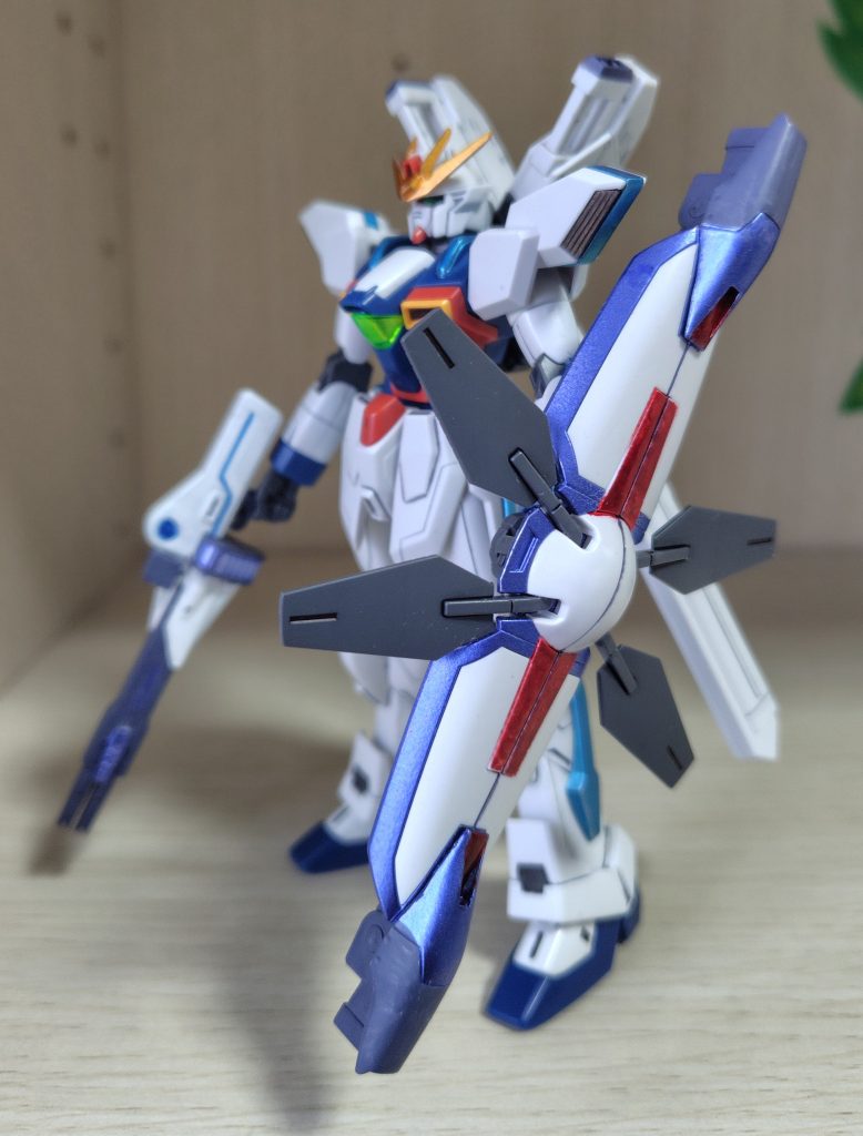 ガンダムXディバイダー素組、ちょい塗り–3枚目/制作者：いっしー