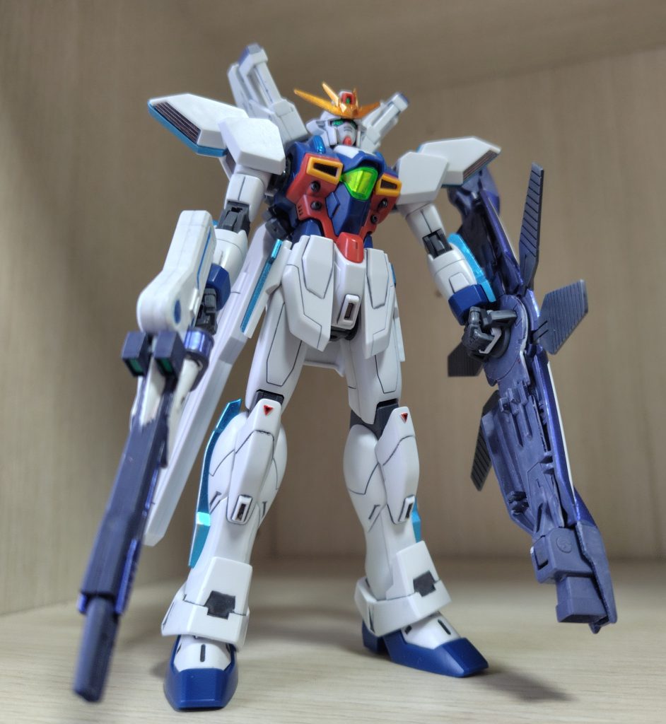 ガンダムXディバイダー素組、ちょい塗り–5枚目/制作者：いっしー