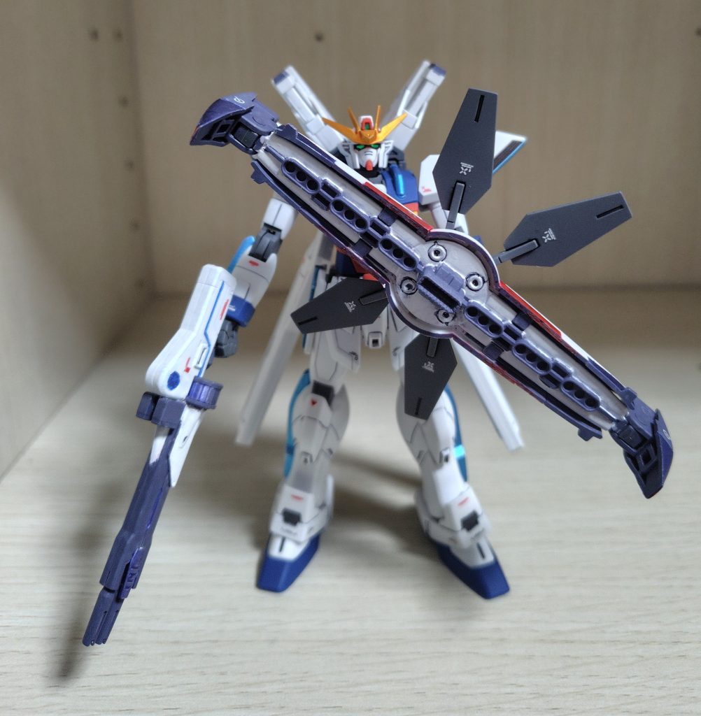 ガンダムXディバイダー デカール貼り、つや消し–2枚目/制作者:いっしー