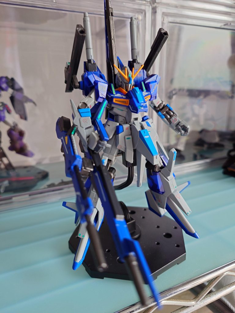 メガビームライフルとビームライフルの連結マウント…これがやりたかった！