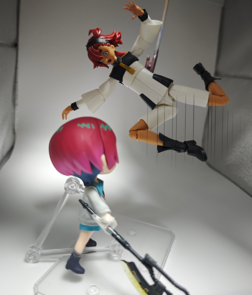 マチュ「…はっ!」スレッタ「…これが水星流格闘術の真髄です!」