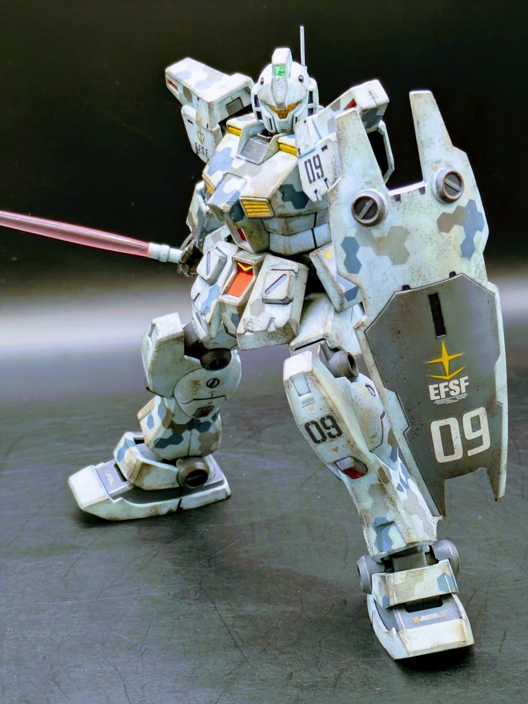 10.HG GMカスタム迷彩デカールに挑戦👍️
