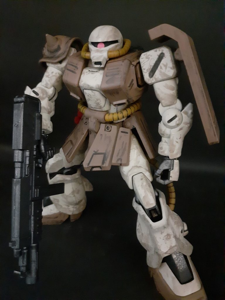 初めてのウェザリングお酒を飲みながら適当にやってみましたが当たり前ですが上手くいきませんね💧